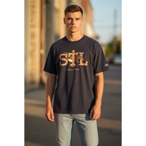 Champion STL Anheuser-Busch Graphic Tee Men’s Large